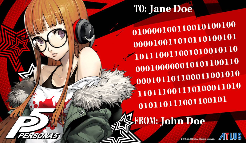 Illustration for article titled Ranking the Persona 5 Valentines Day Cards